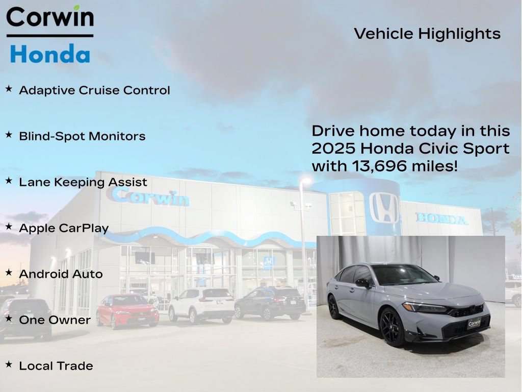 Used 2025 Honda Civic Sport image 6