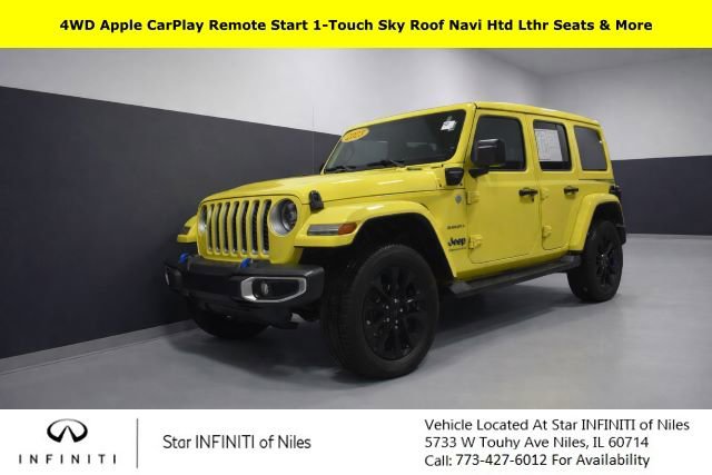 Used 2023 Jeep Wrangler Sahara 4xe w/ Cold Weather Group