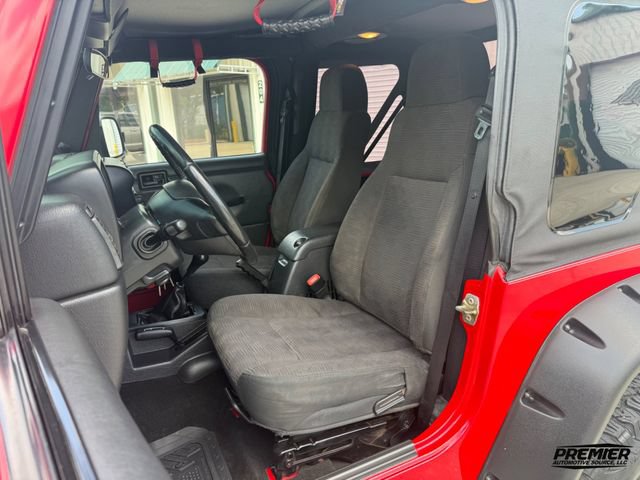 Used 2005 Jeep Wrangler X w/ Tire & Wheel Group (Ecco) AWD/4WD image 79