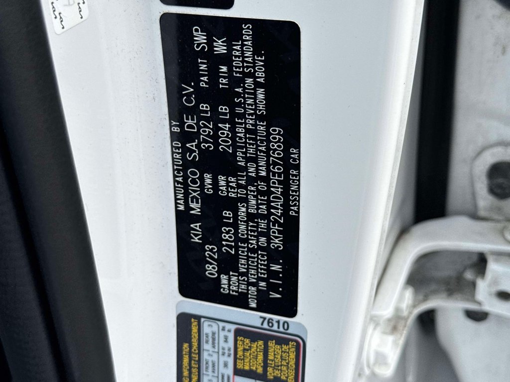Used 2023 Kia Forte LXS FWD image 30