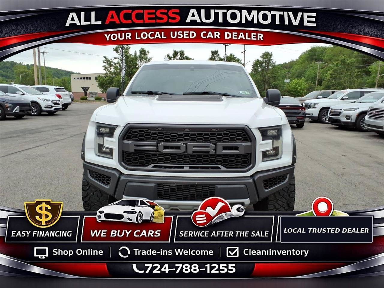 Used 2019 Ford F150 Raptor w/ Equipment Group 801A Mid AWD/4WD image 2