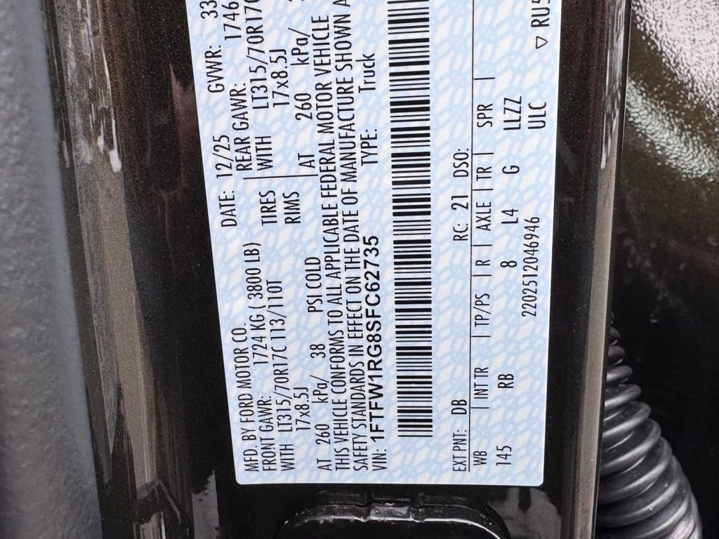 New 2025 Ford F150 Raptor image 54