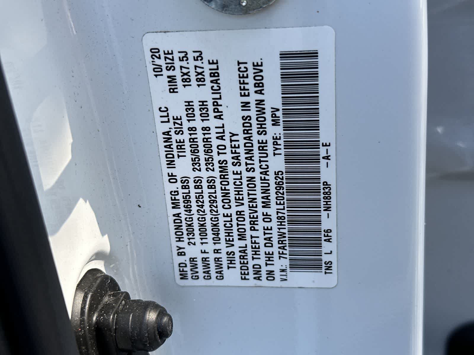 Used 2020 Honda CR-V EX-L image 24