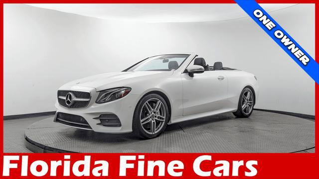 Used 2018 Mercedes-Benz E 400 Cabriolet w/ Premium 1 Package