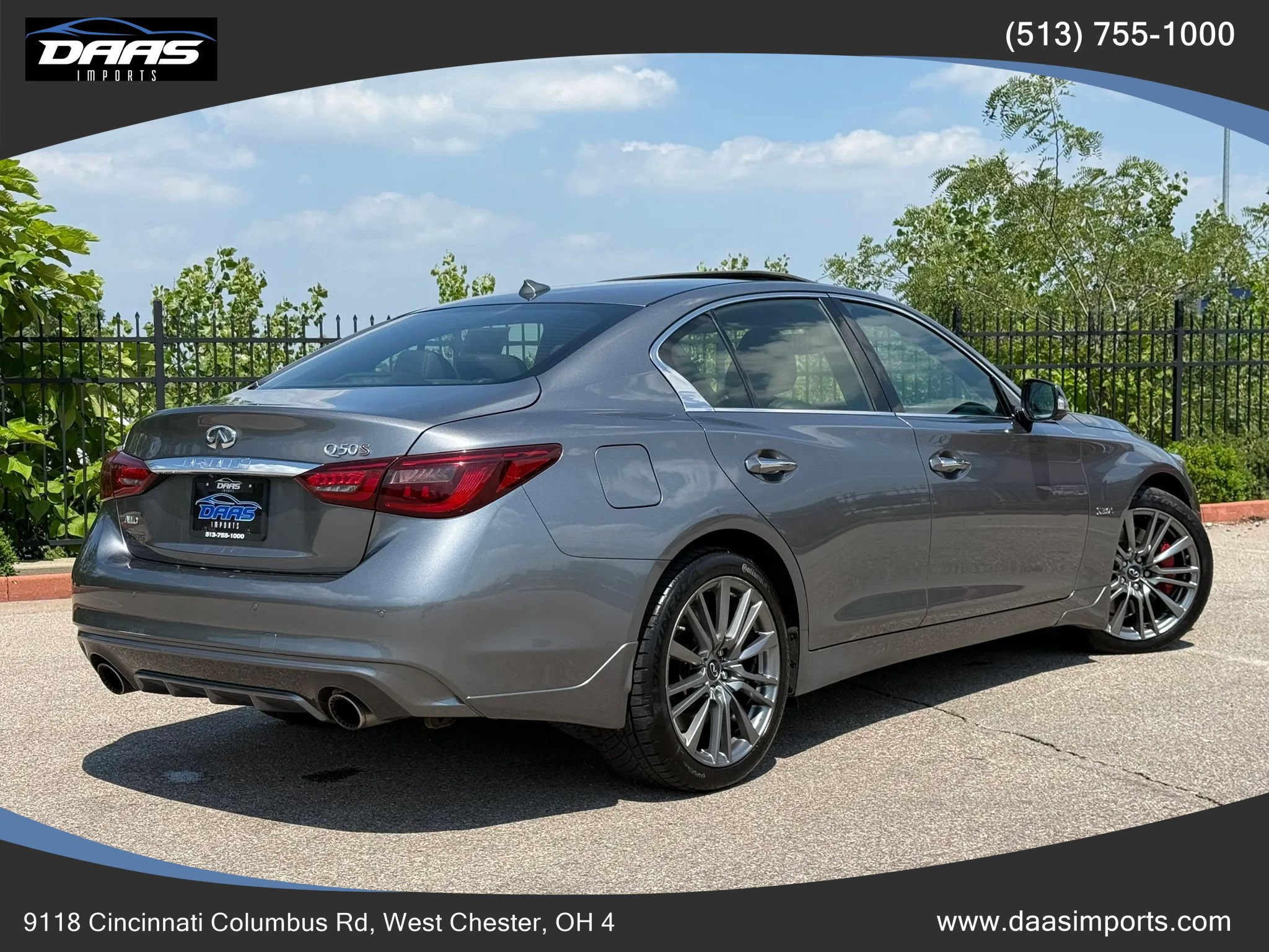 Used 2019 INFINITI Q50 Red Sport 400 w/ Proactive Package AWD/4WD image 6