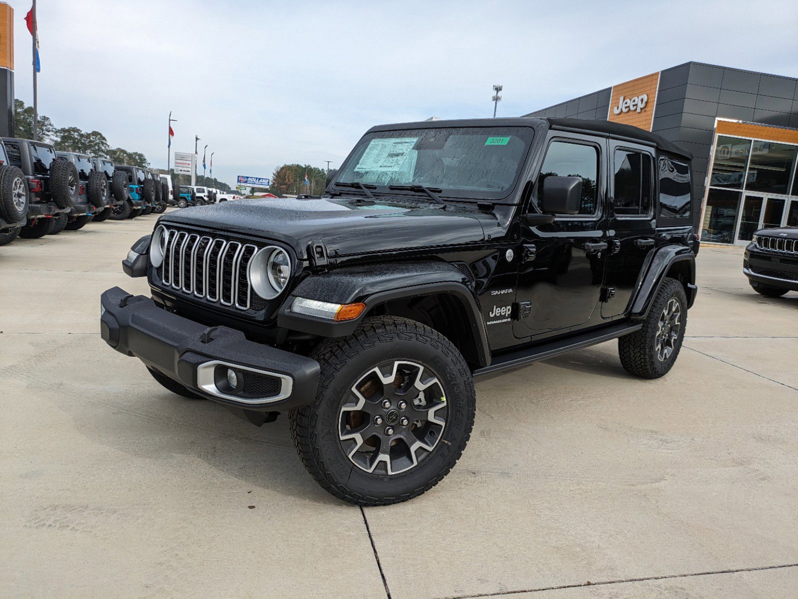 Used 2024 Jeep Wrangler Sahara w/ Technology Group image 4