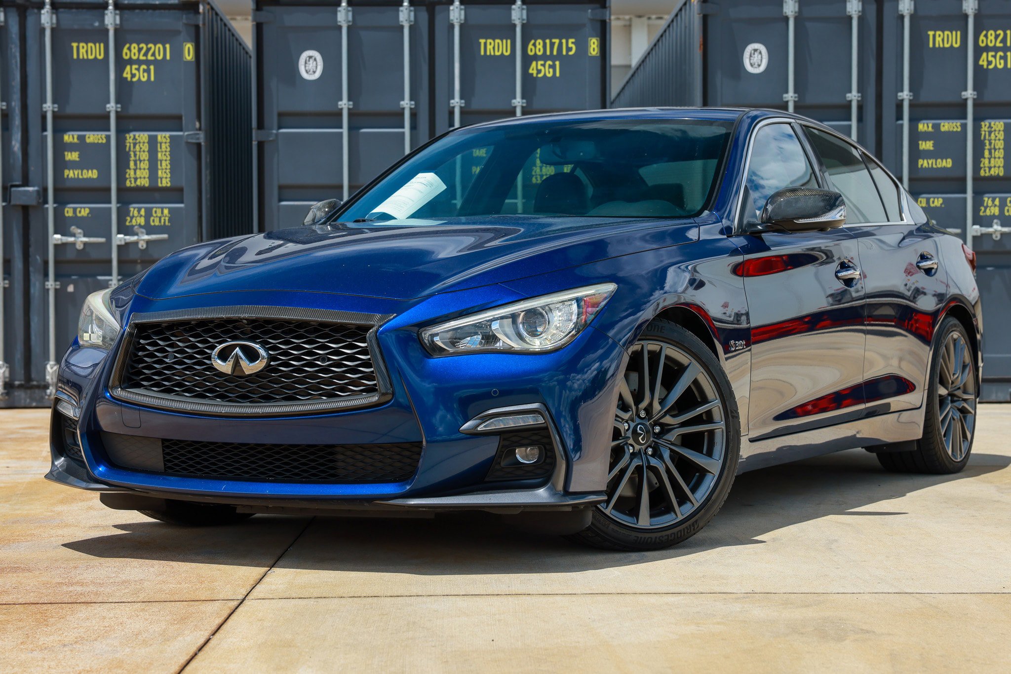 Used 2019 INFINITI Q50 Red Sport 400 w/ Cargo Package (L96)