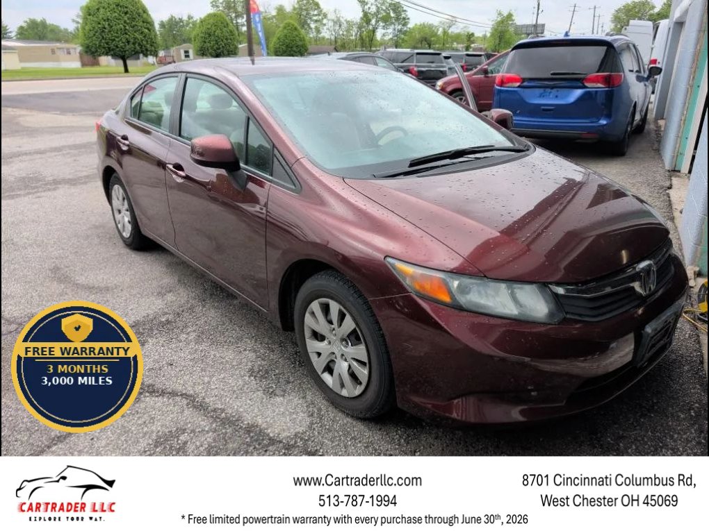 Used 2012 Honda Civic LX