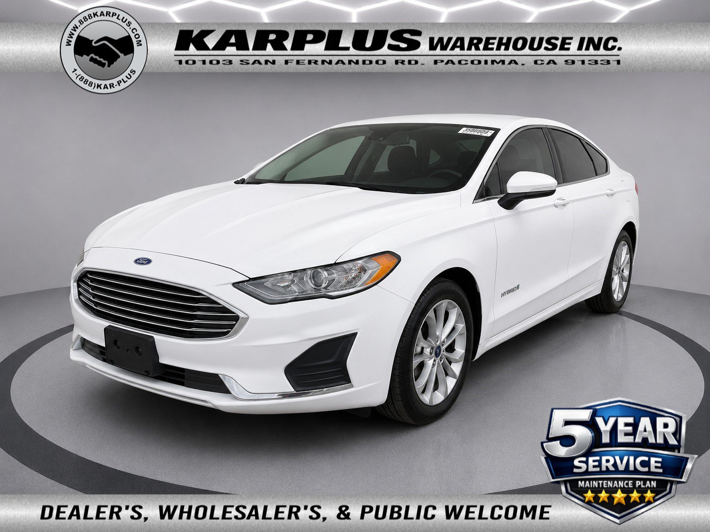 Used 2019 Ford Fusion SE FWD image 1