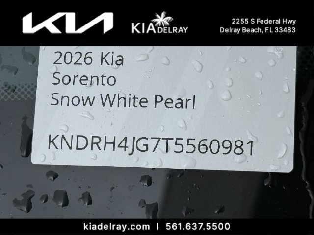 New 2026 Kia Sorento EX FWD image 33