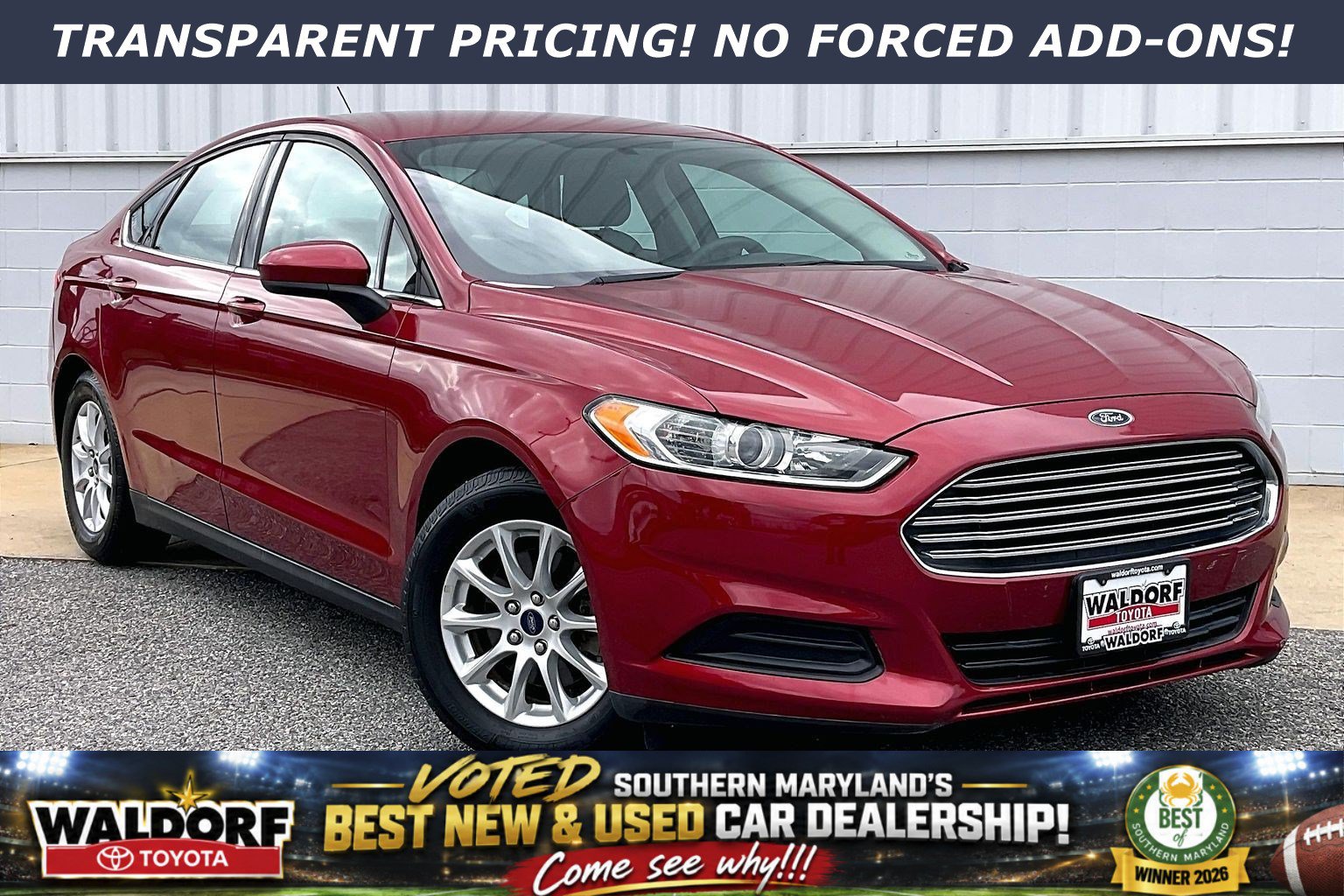 Used 2015 Ford Fusion S