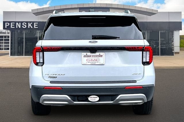 Used 2025 Ford Explorer Platinum w/ LUX Leather Package AWD/4WD image 4
