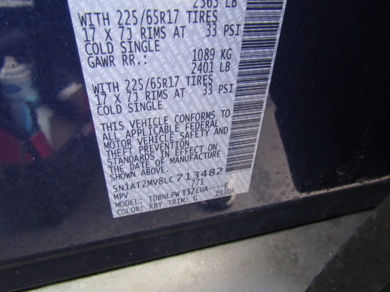 Used 2020 Nissan Rogue S image 18