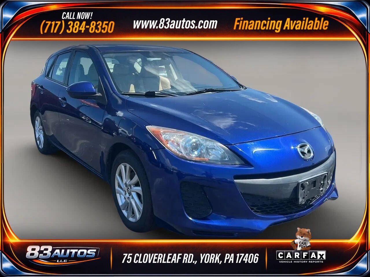 Used 2013 MAZDA MAZDA3 i Grand Touring FWD image 1