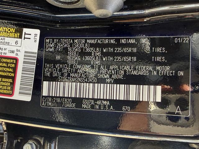 Used 2022 Toyota Highlander XLE image 36