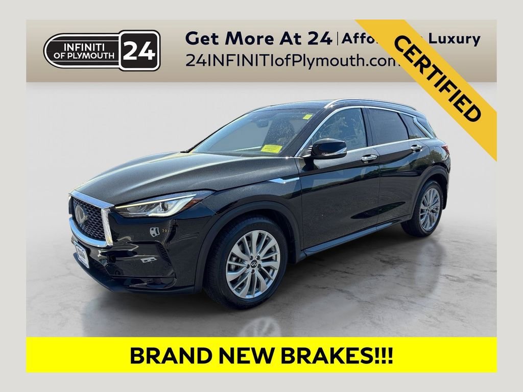 Certified 2023 INFINITI QX50 Luxe AWD/4WD video 1