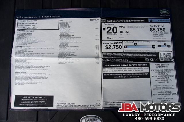 Used 2023 Land Rover Defender 110 X image 15