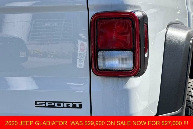 Used 2020 Jeep Gladiator Sport w/ Quick Order Package 24S image 22