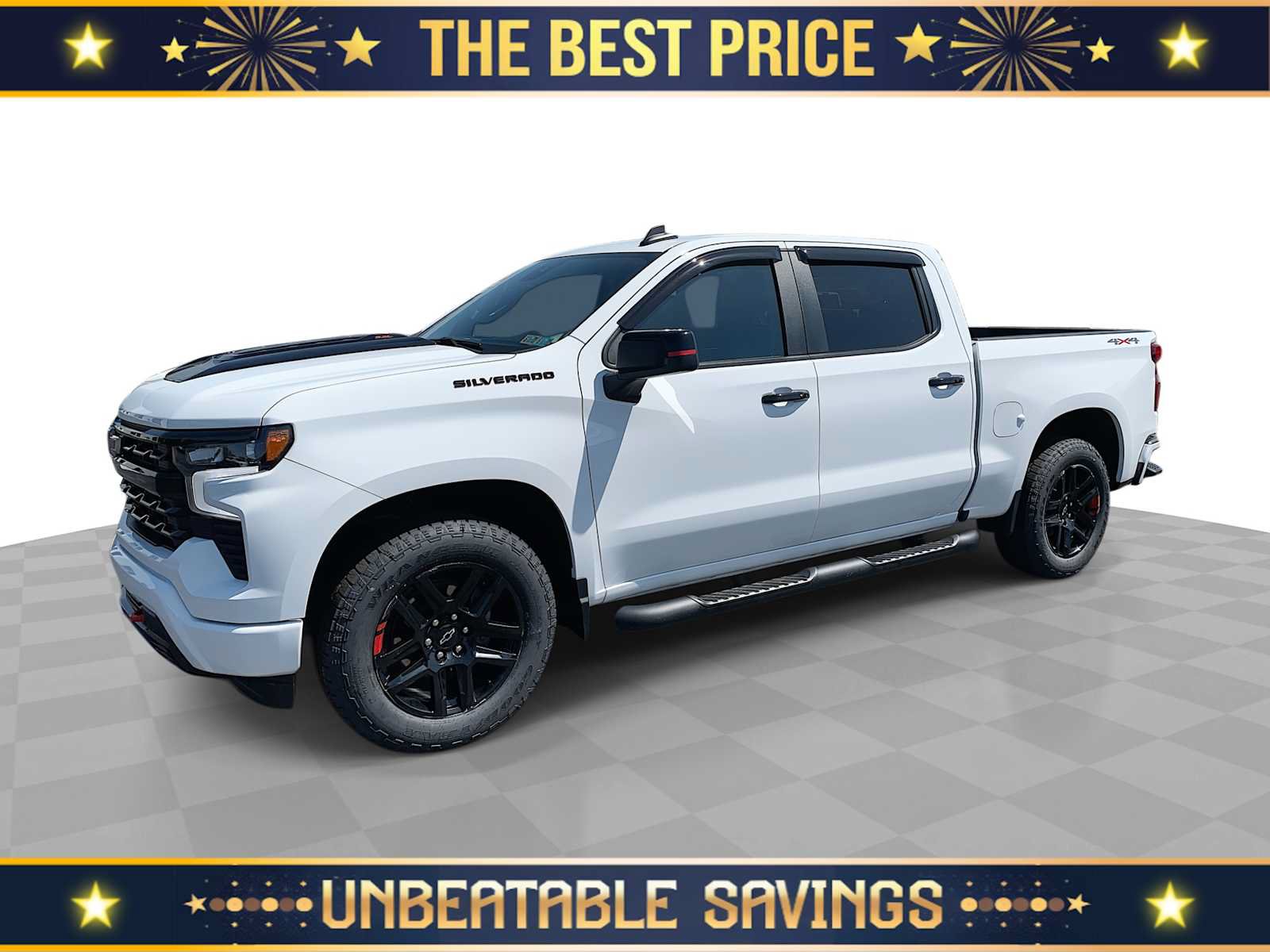 Certified 2023 Chevrolet Silverado 1500 RST w/ Redline Edition AWD/4WD image 1