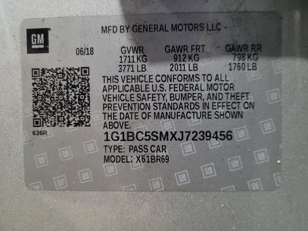 Used 2018 Chevrolet Cruze LS FWD image 33