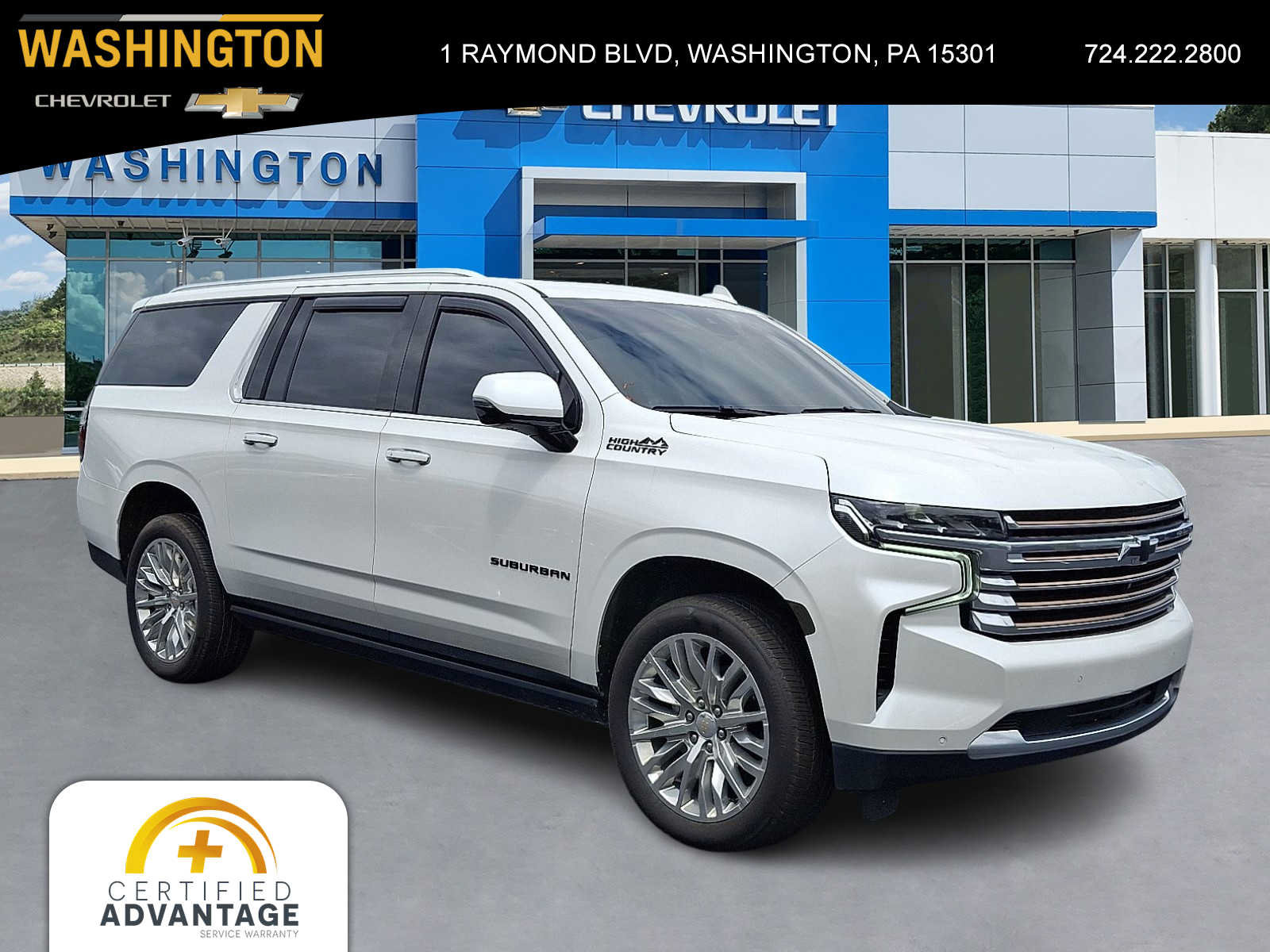 Used 2024 Chevrolet Suburban High Country w/ Premium Package