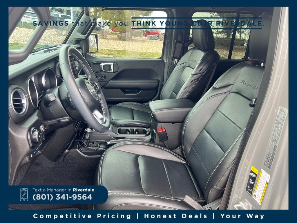 Used 2023 Jeep Wrangler Unlimited Sahara w/ Cold Weather Group image 9
