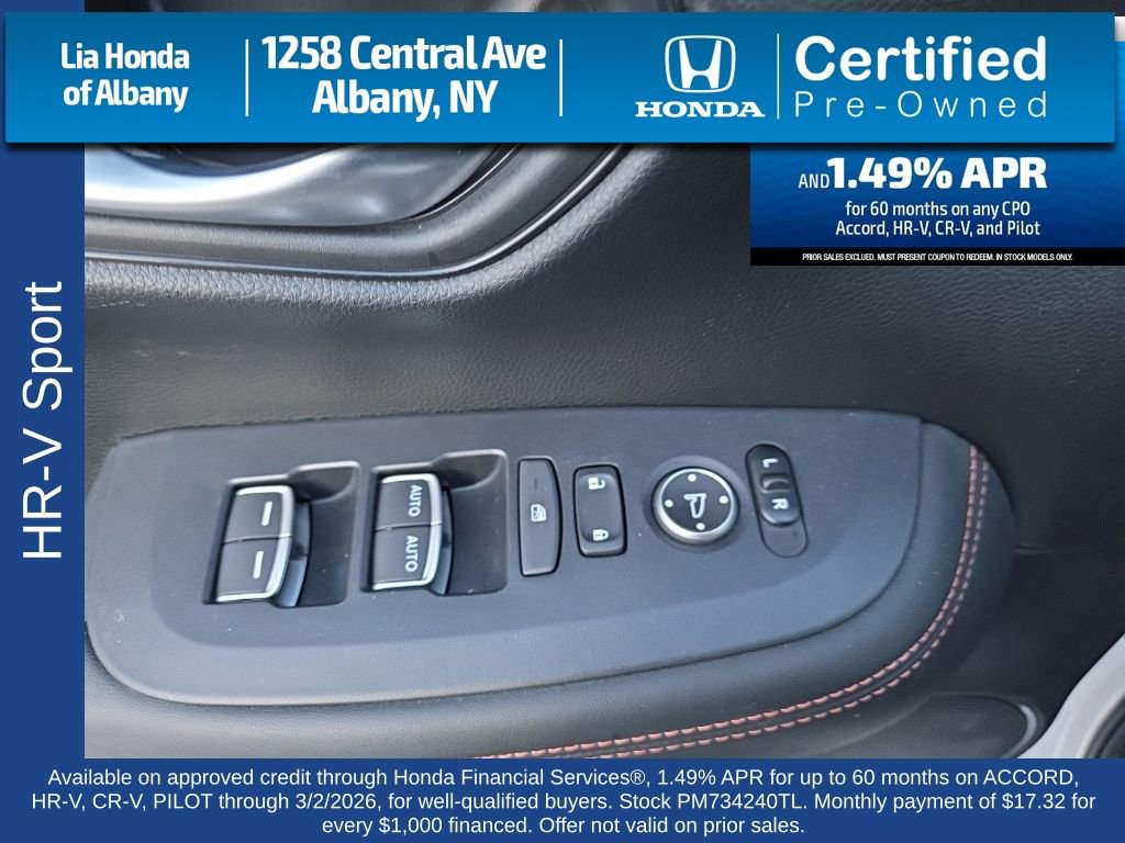 Certified 2023 Honda HR-V Sport image 12