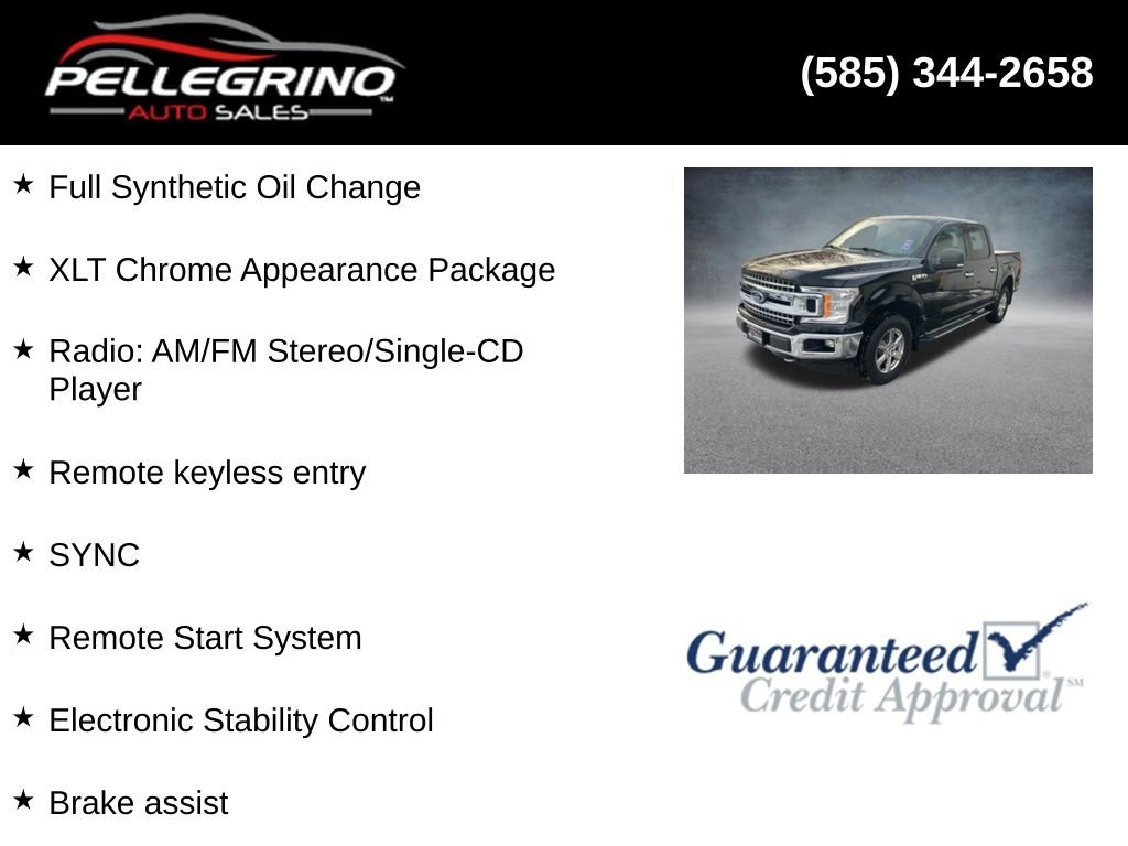 Used 2018 Ford F150 XLT w/ Equipment Group 302A Luxury image 6