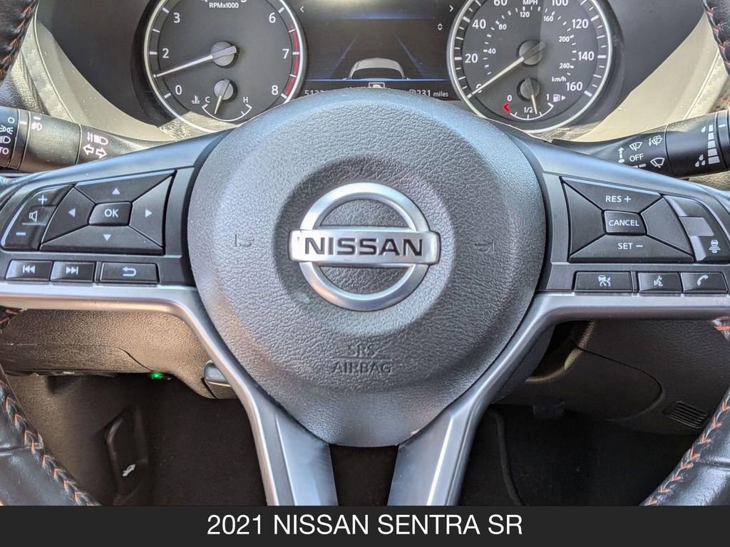 Used 2021 Nissan Sentra SR w/ SR Premium Package FWD image 12