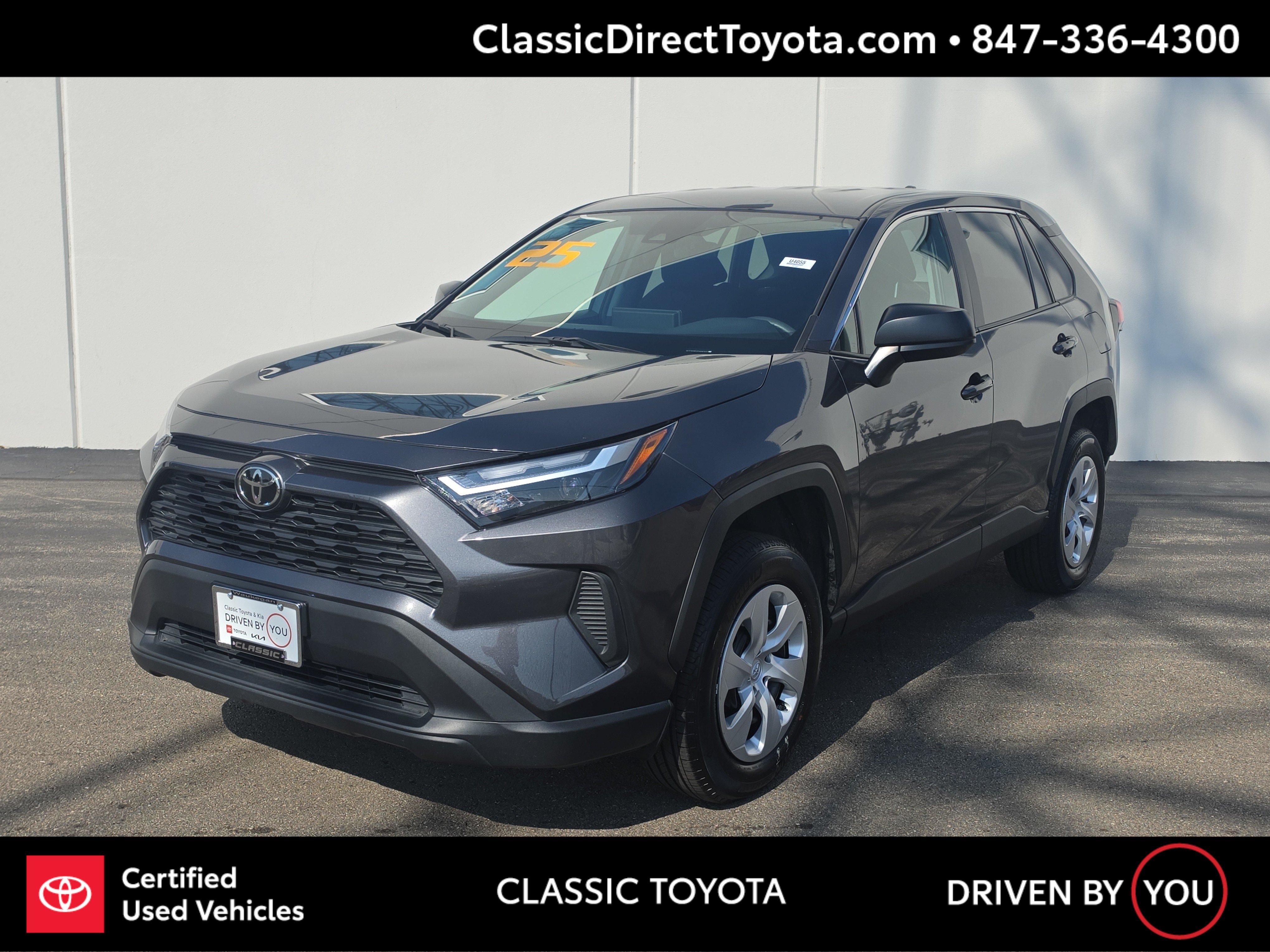 Certified 2025 Toyota RAV4 LE
