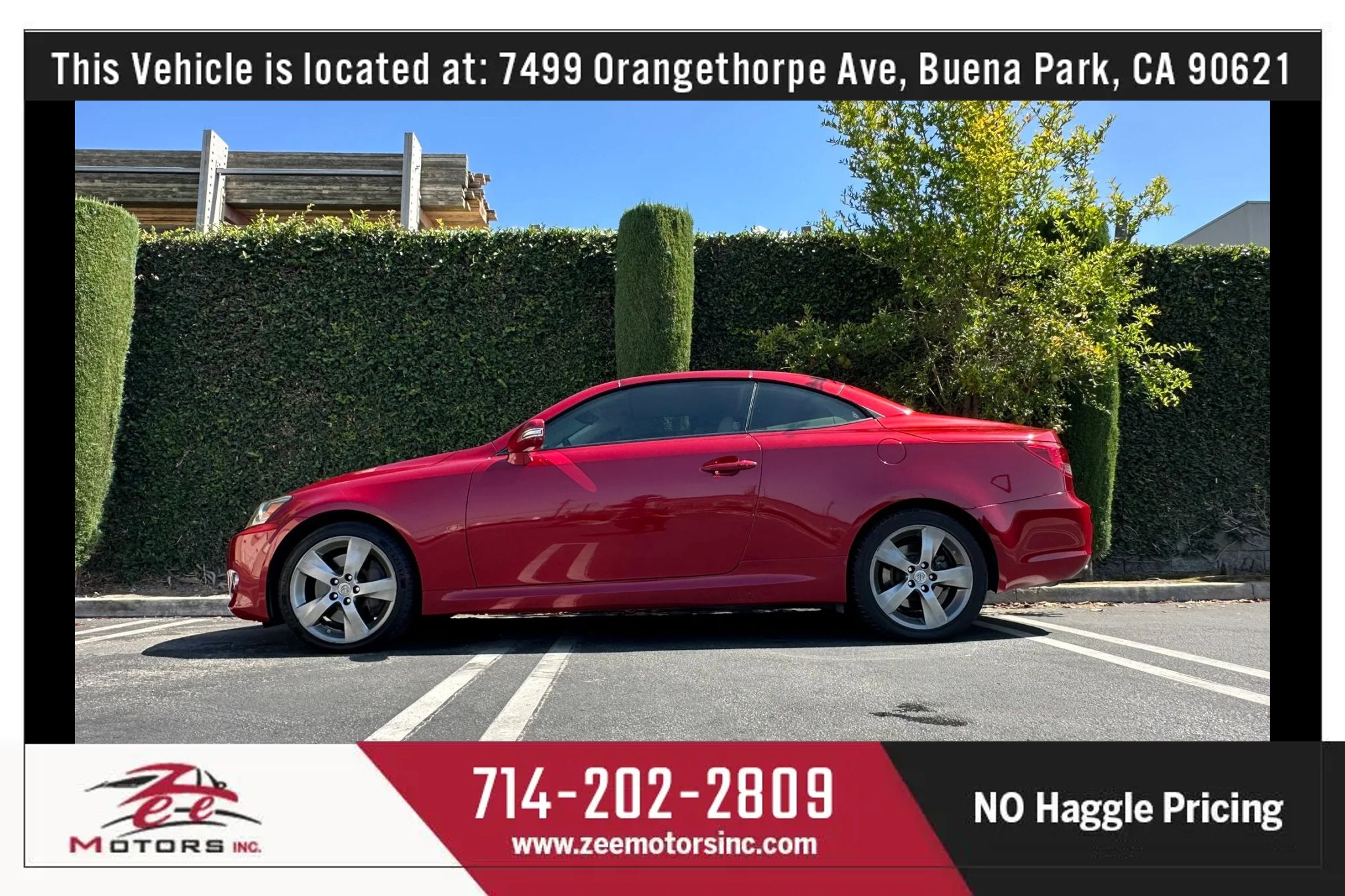 Used 2014 Lexus IS 350C w/ Navigation System Package RWD image 11