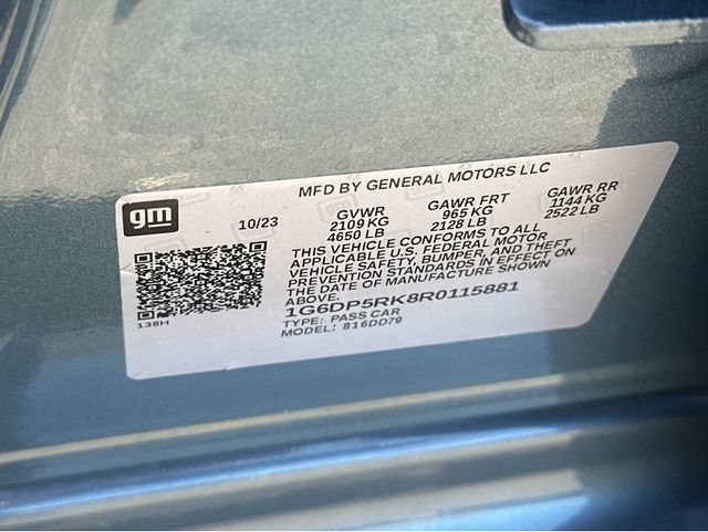 Certified 2024 Cadillac CT5 Sport RWD image 36