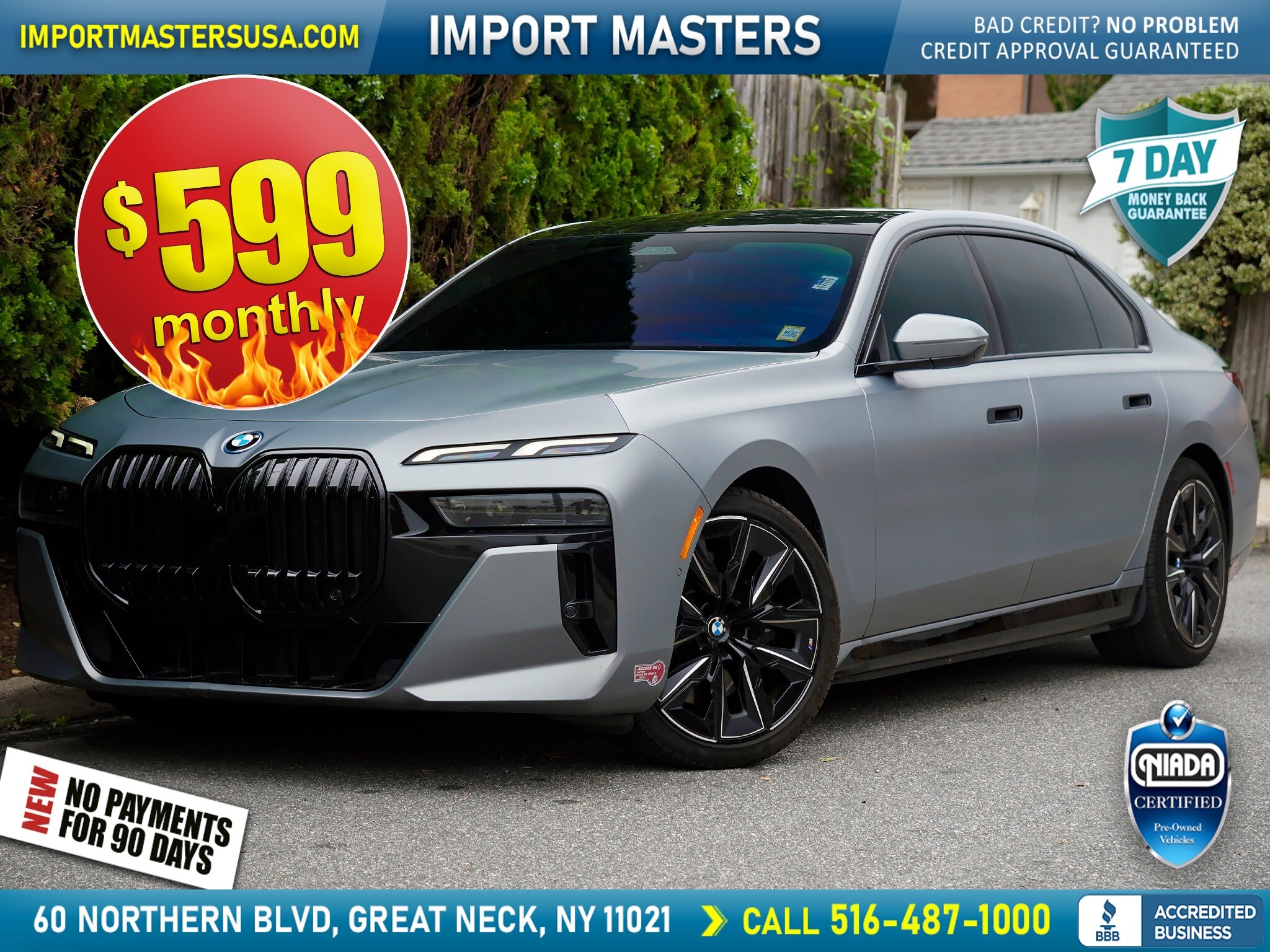 Used 2023 BMW i7 xDrive60 w/ Parking Assistance Package