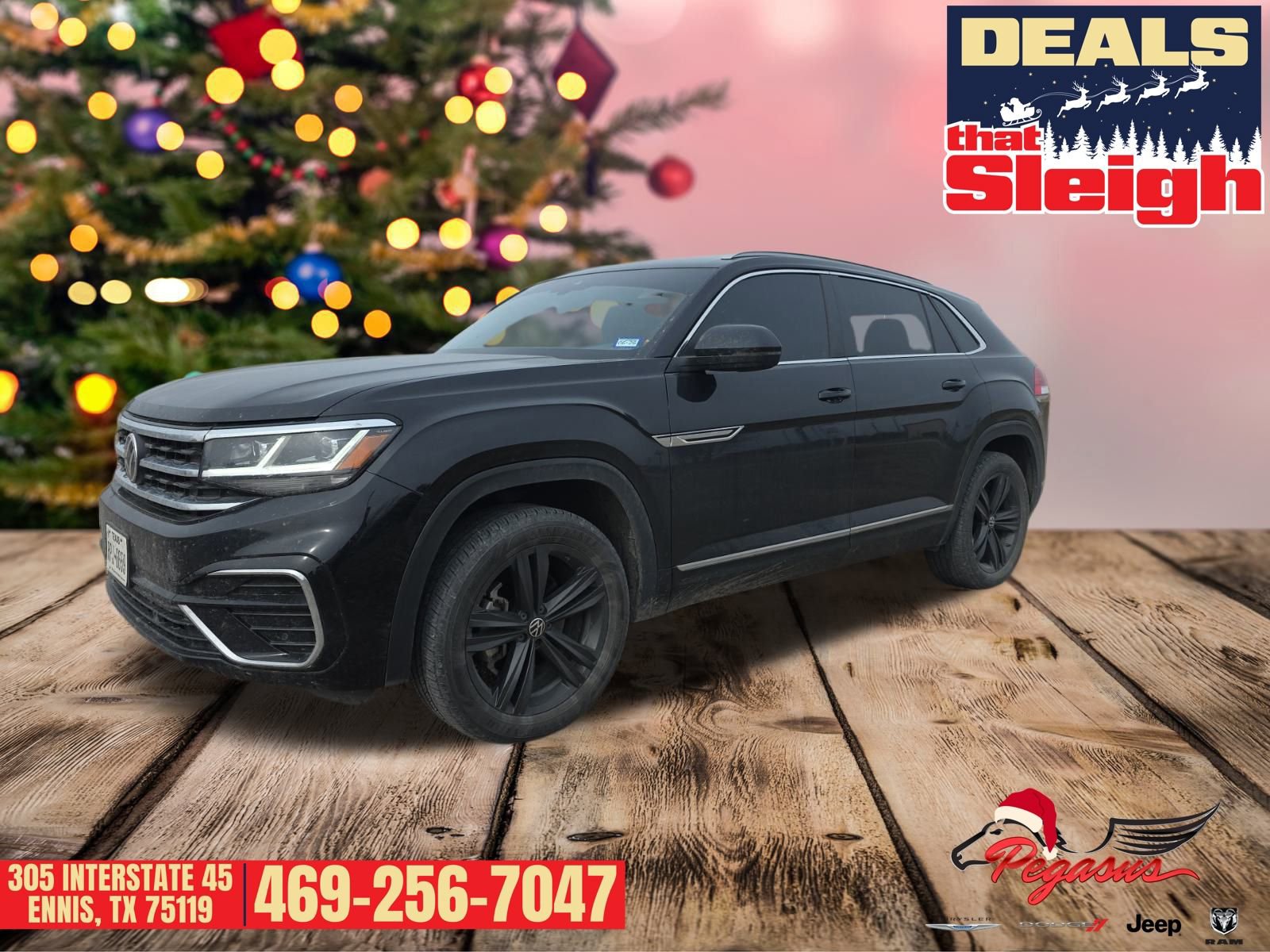 Used 2022 Volkswagen Atlas Cross Sport SEL R-Line image 1