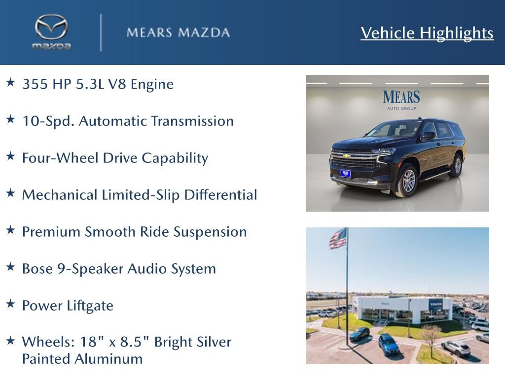 Used 2024 Chevrolet Tahoe LT image 2