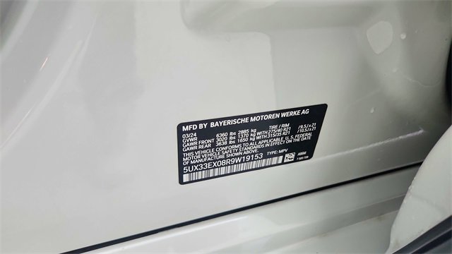 Used 2024 BMW X6 xDrive40i w/ Premium Package image 67