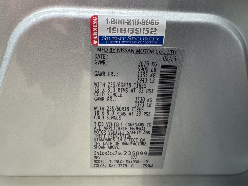 Used 2025 Nissan Pathfinder SL AWD/4WD image 33