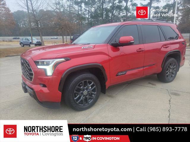 Certified 2024 Toyota Sequoia Platinum image 1