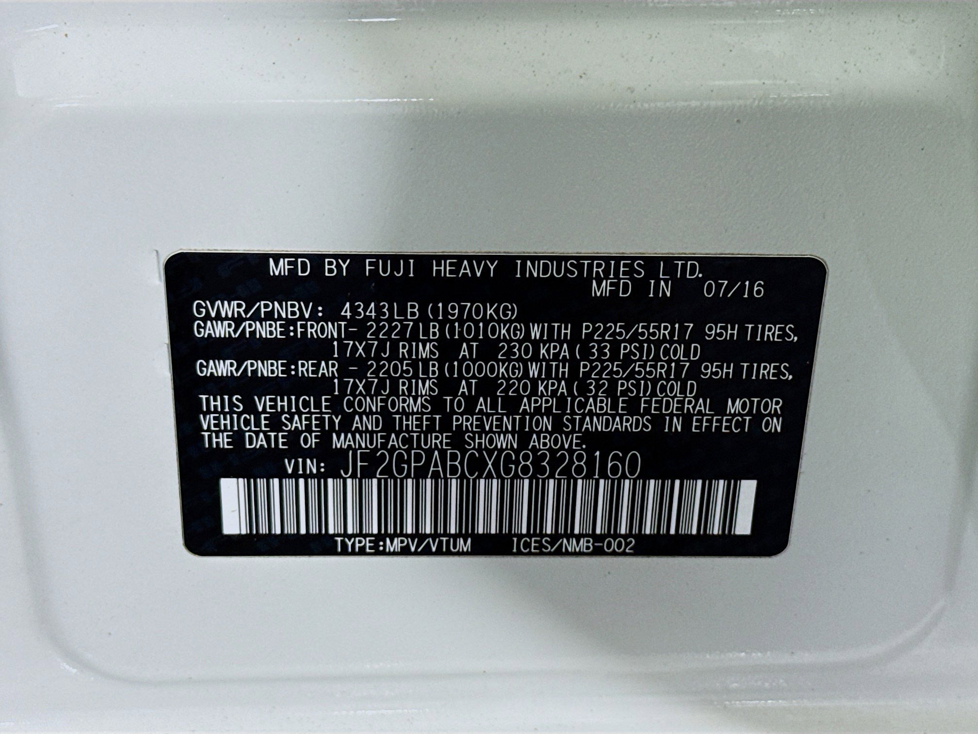 Used 2016 Subaru Crosstrek 2.0i Premium w/ Moonroof Package image 39