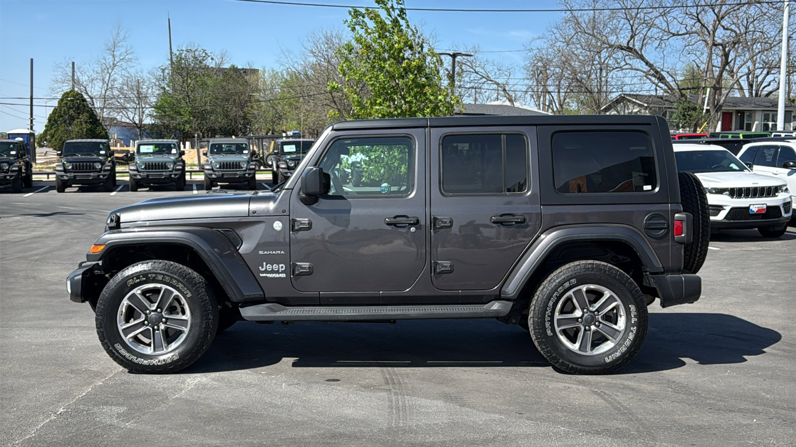 Used 2021 Jeep Wrangler Unlimited Sahara image 8