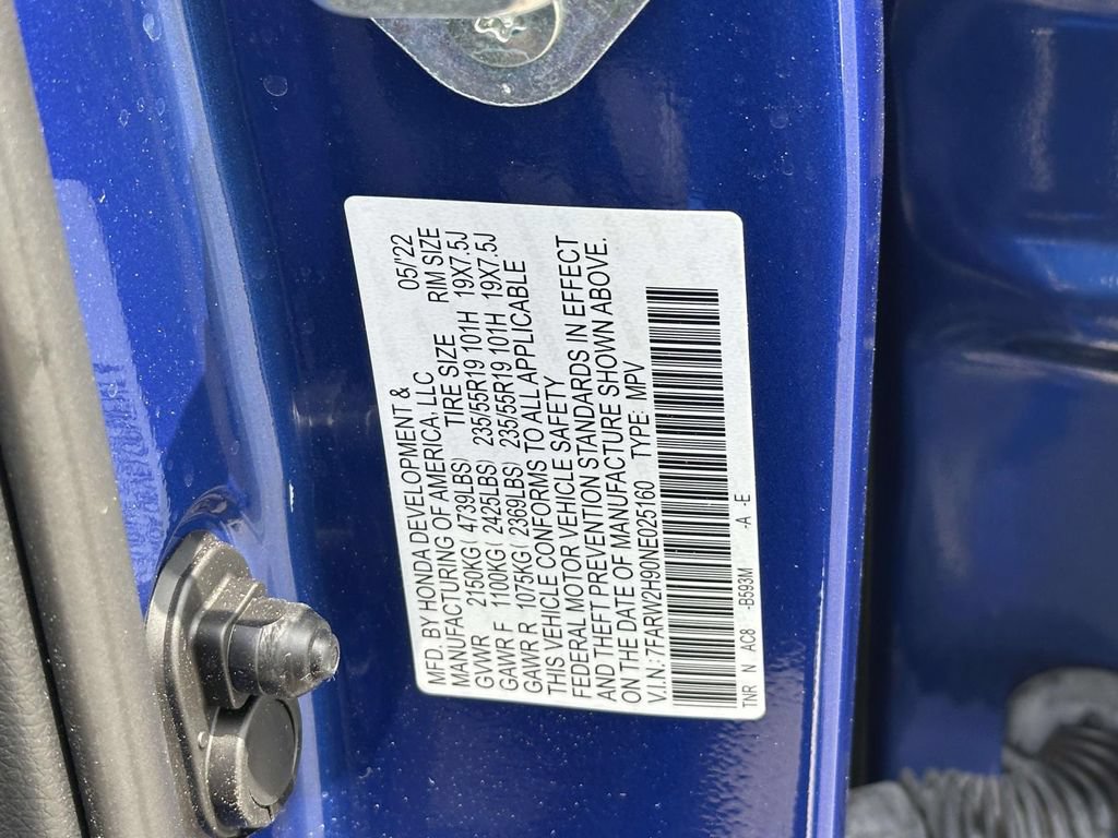 Certified 2022 Honda CR-V Touring image 17