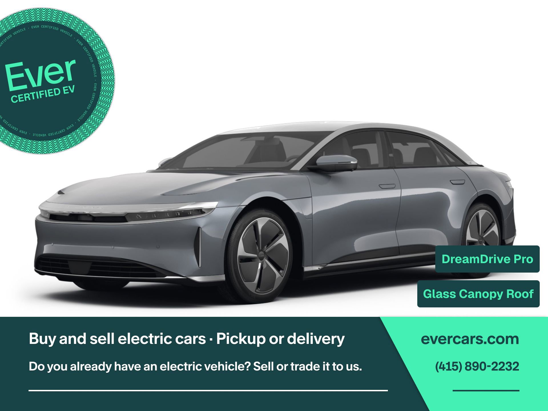 Used 2023 Lucid Air Grand Touring image 1