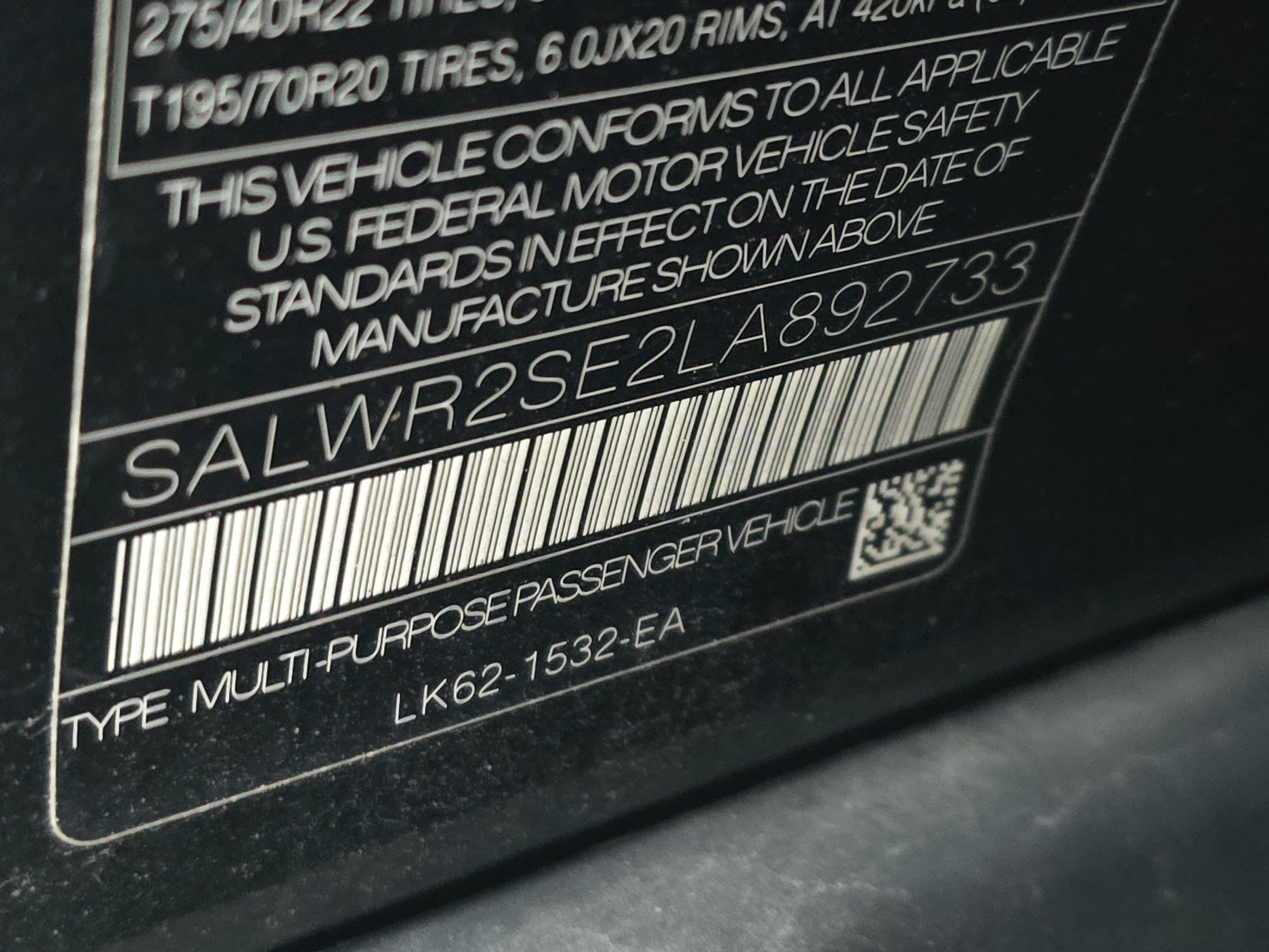 Used 2020 Land Rover Range Rover Sport HSE Dynamic image 33