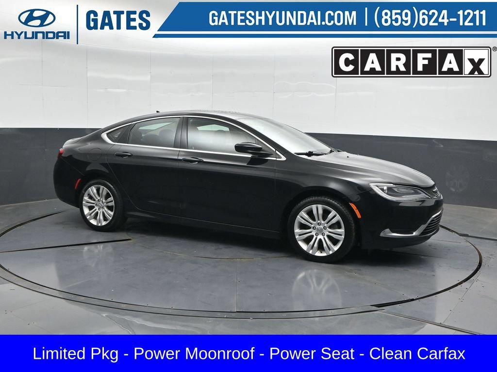 Used 2016 Chrysler 200 Limited w/ Anniversary Edition FWD image 1