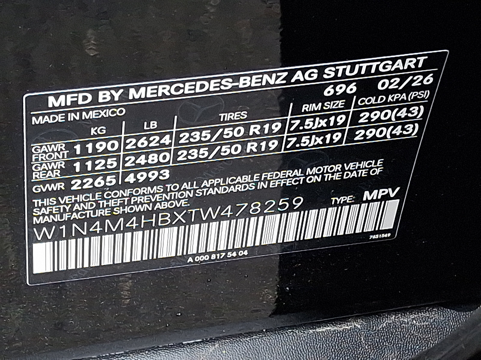 New 2026 Mercedes-Benz GLB 250 4MATIC image 22