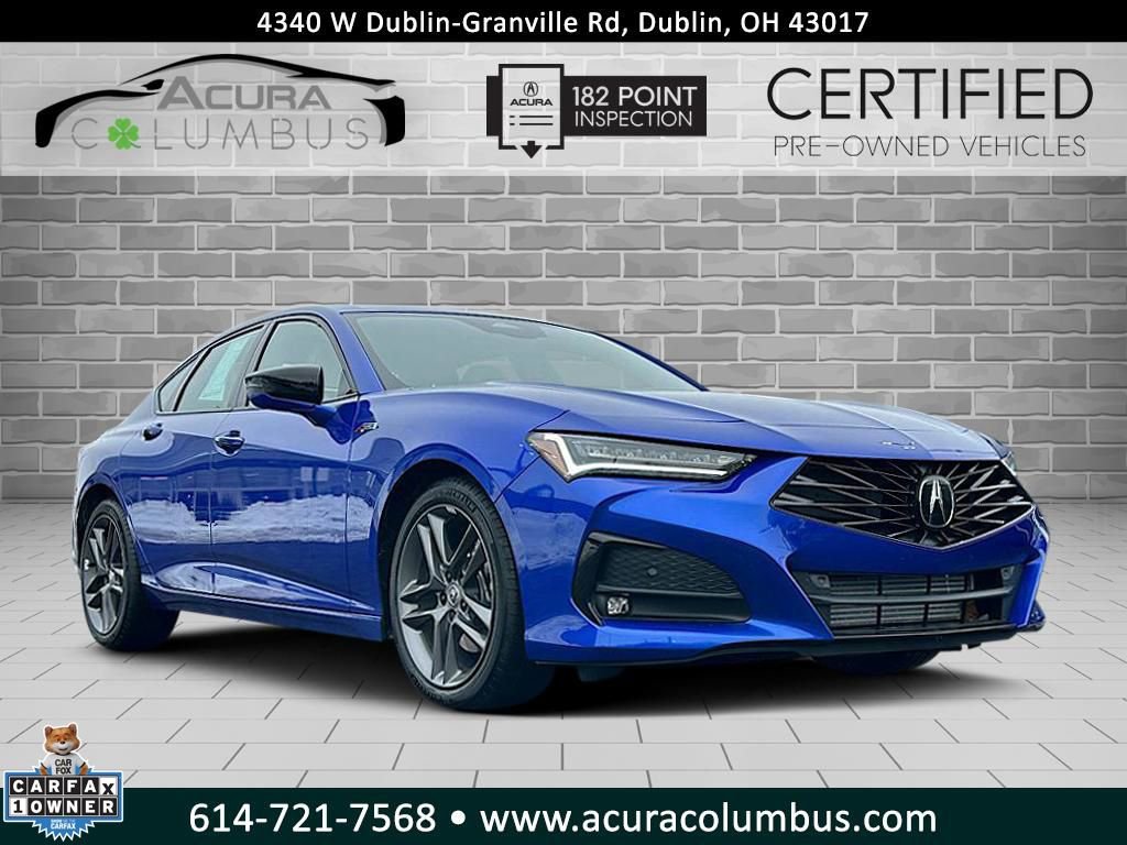 Certified 2025 Acura TLX SH-AWD w/ A-SPEC Pkg