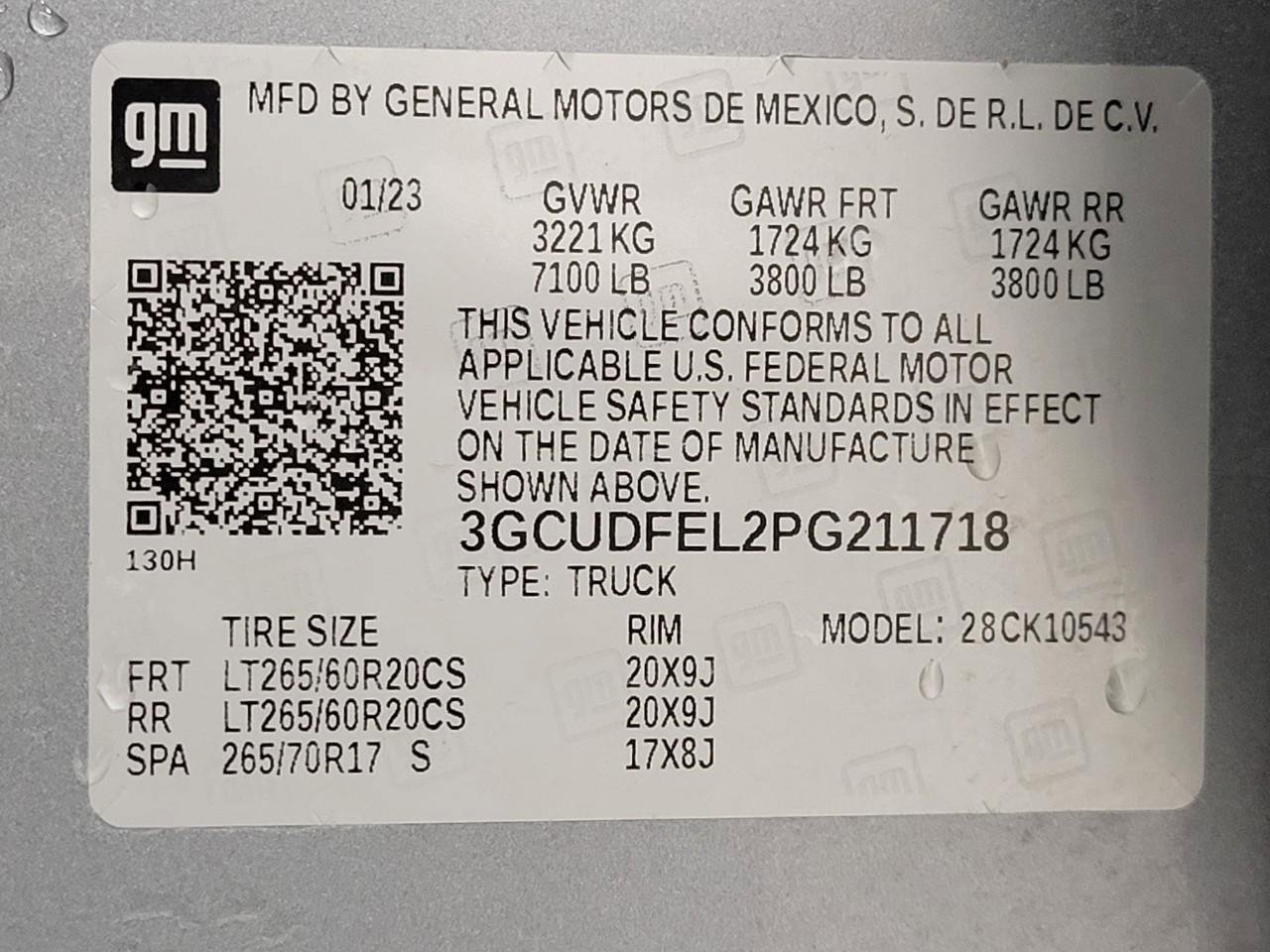 Certified 2023 Chevrolet Silverado 1500 LT Trail Boss w/ Convenience Package II image 28