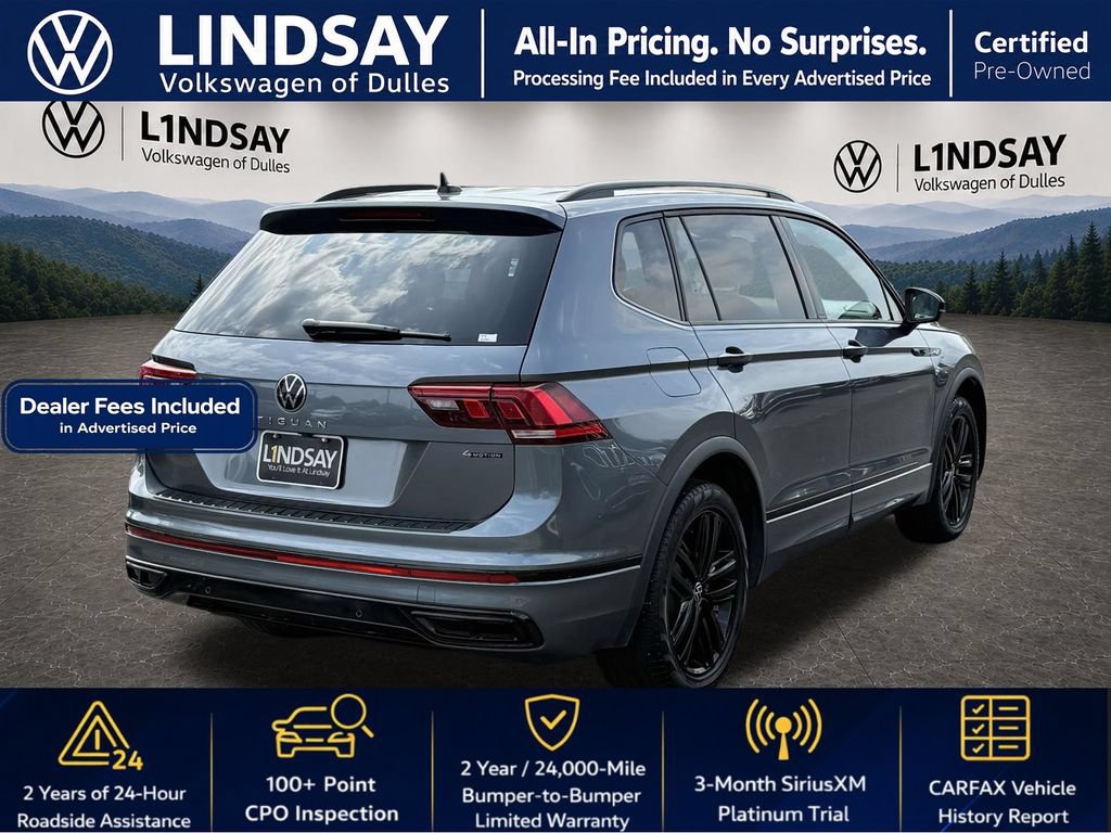 Certified 2022 Volkswagen Tiguan SE R-Line AWD/4WD image 8
