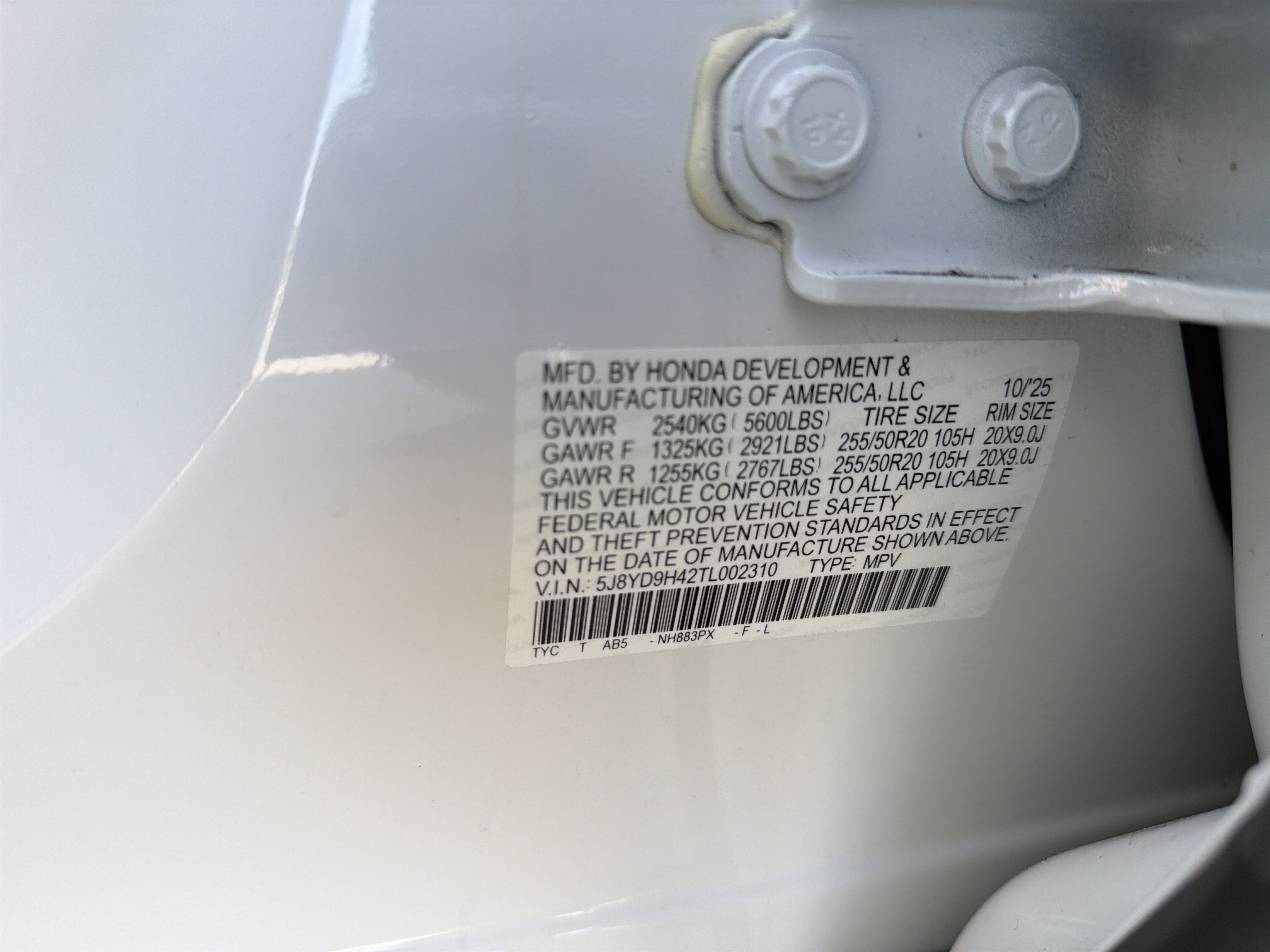 Certified 2026 Acura MDX w/Technology Package image 37