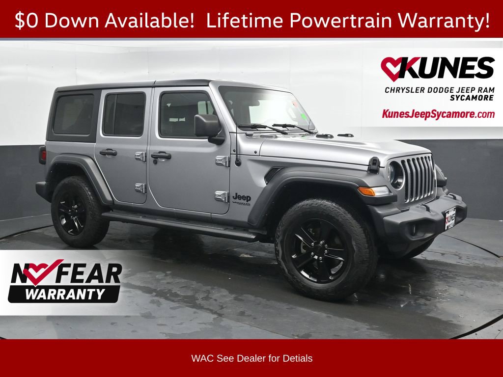 Used 2021 Jeep Wrangler Unlimited Sport AWD/4WD image 1